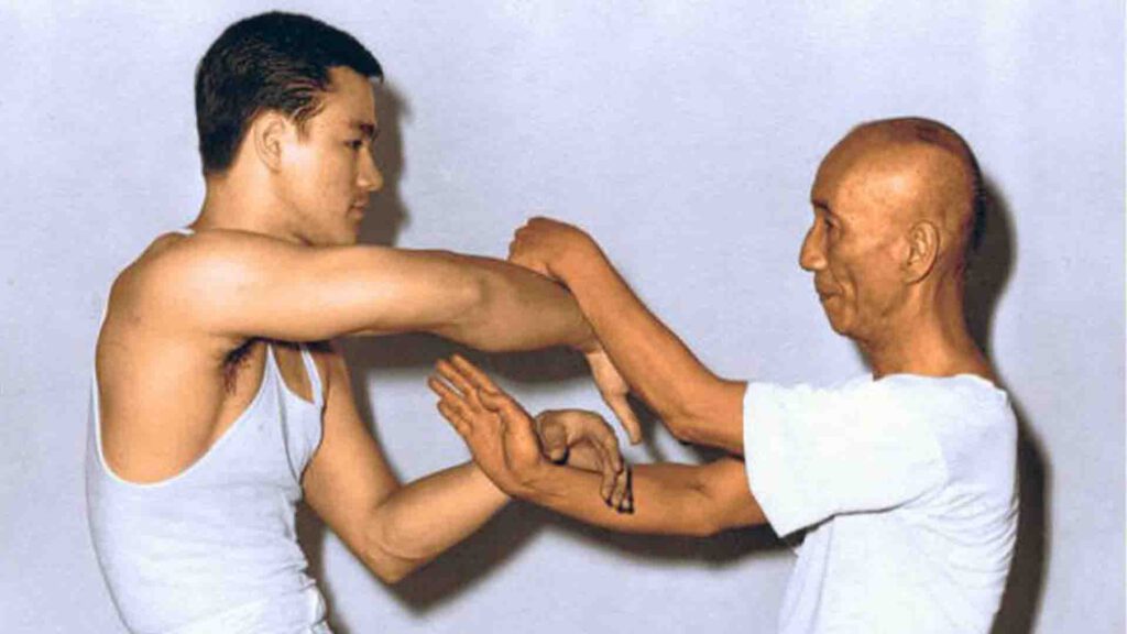 Portrait von Großmeister Yip Man
